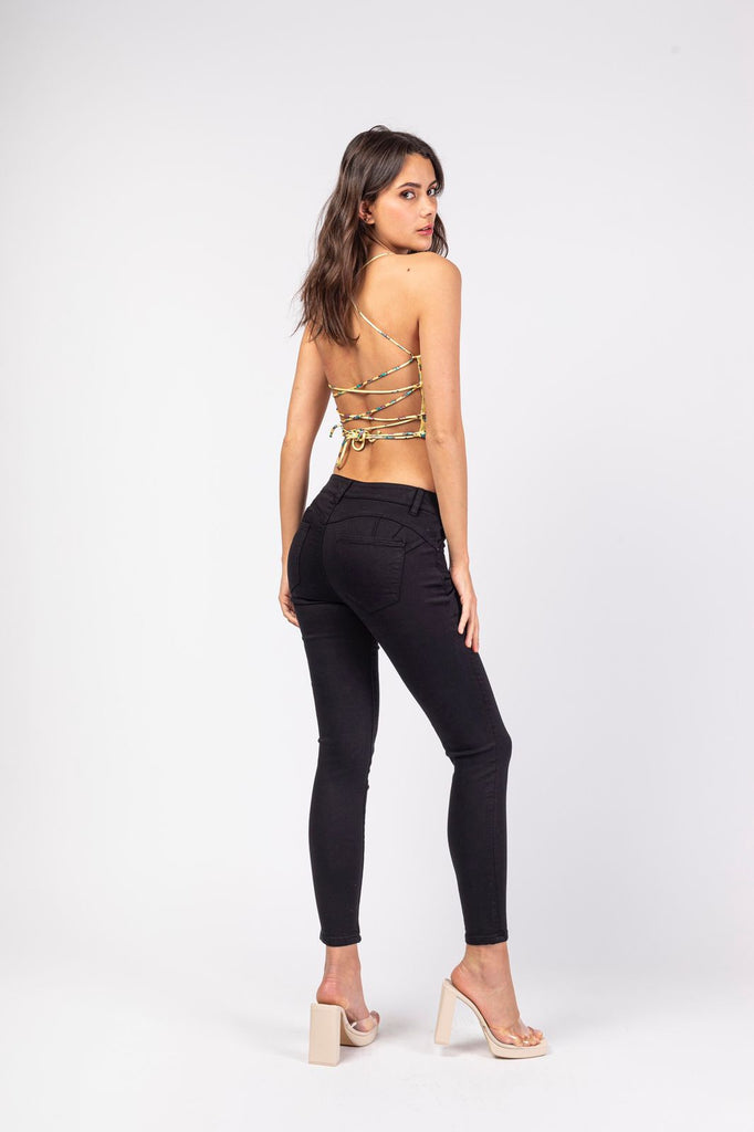 Push Up Jeans - Black