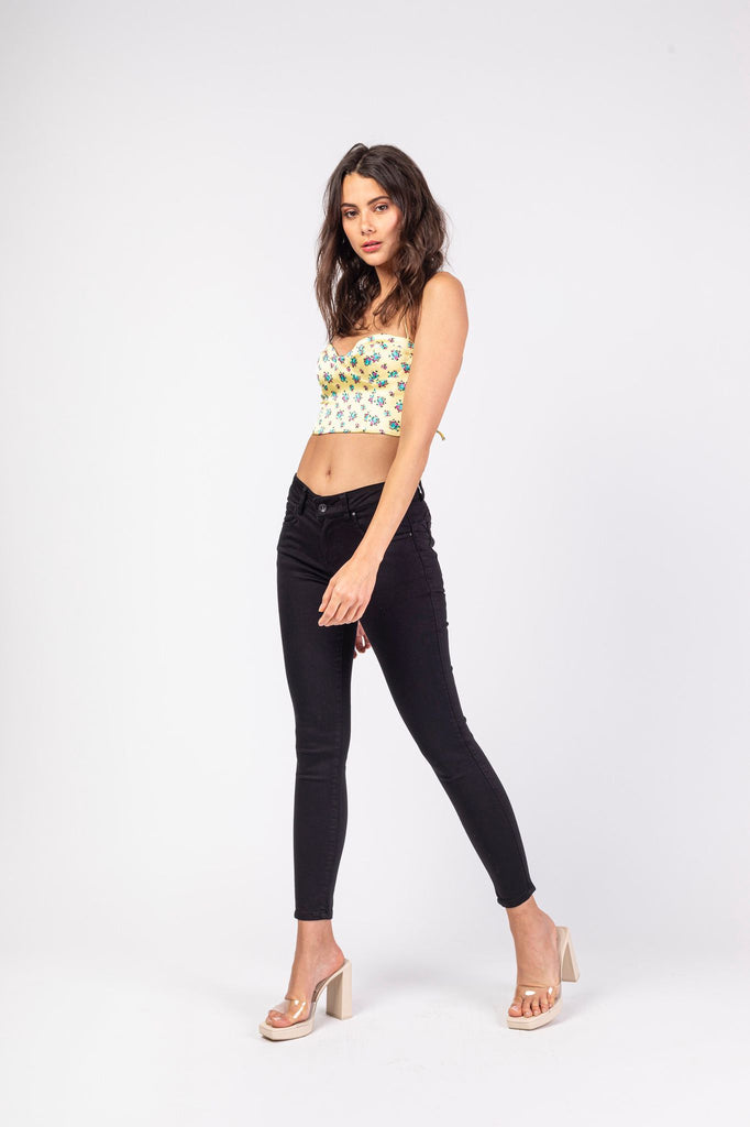 Push Up Jeans - Black